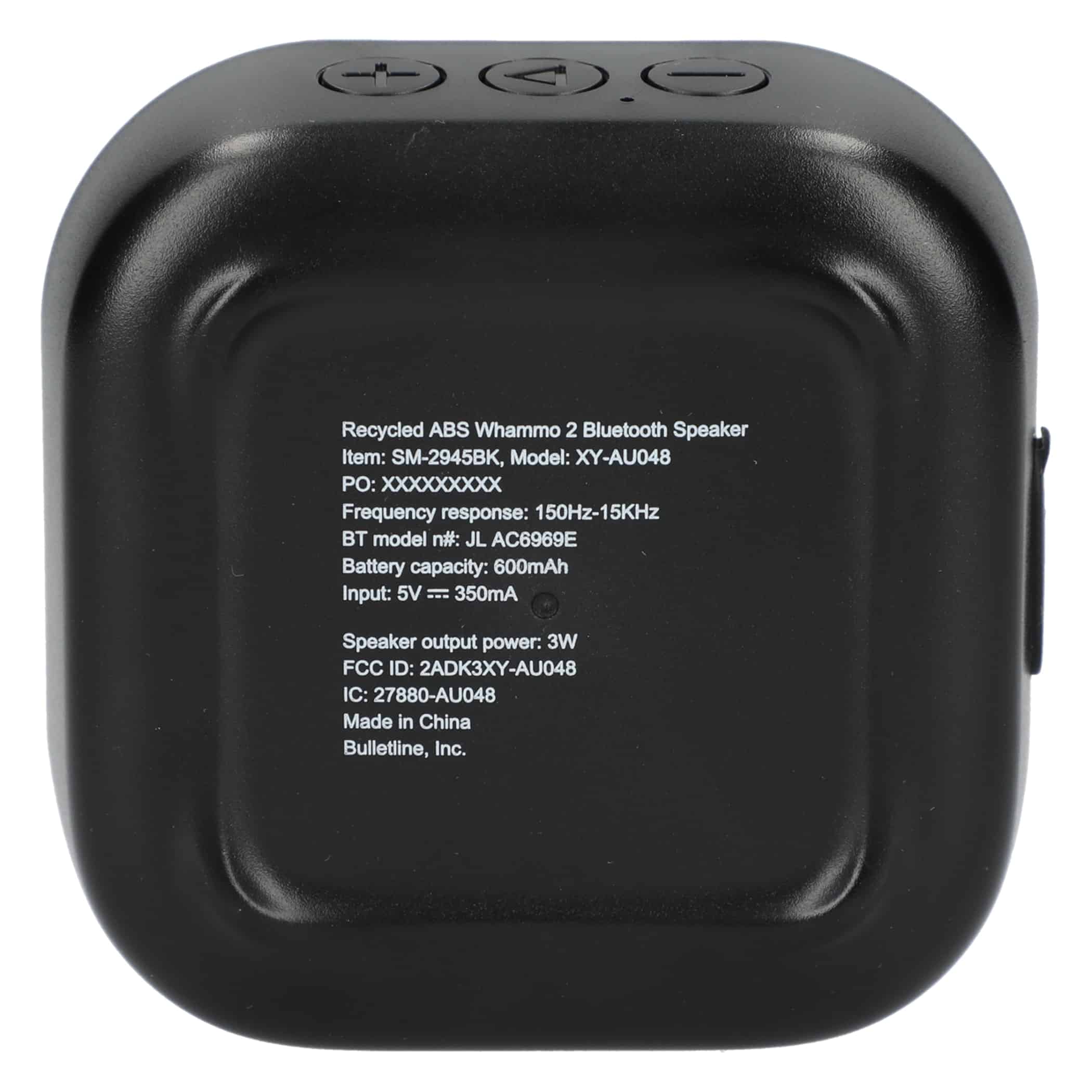 Recycled ABS Whammo 2 Bluetooth Speaker - 5