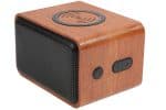 Wood Bluetooth Speaker with Wireless Charging Pad - 1