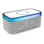 Rise & Shine Clock With Light-up Speaker & Charger - 1