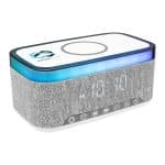 Rise & Shine Clock With Light-up Speaker & Charger - 2