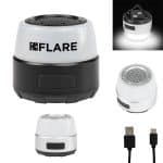 Magnetic Speaker With Emergency Light