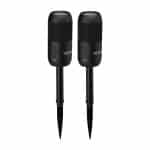 iLive™ Indoor and Outdoor Bluetooth Solar Speakers - Black - 7