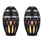iLive™ Tiki & Bluetooth Speakers with LED Flame - Black - 1
