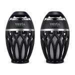 iLive™ Tiki & Bluetooth Speakers with LED Flame - Black - 3
