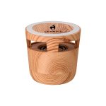 Woodgrain Wireless Charging Pad And Speaker 2.0 - 3