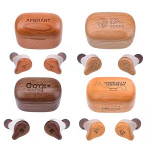 Wooden Bluetooth Earbuds (CAMAS)