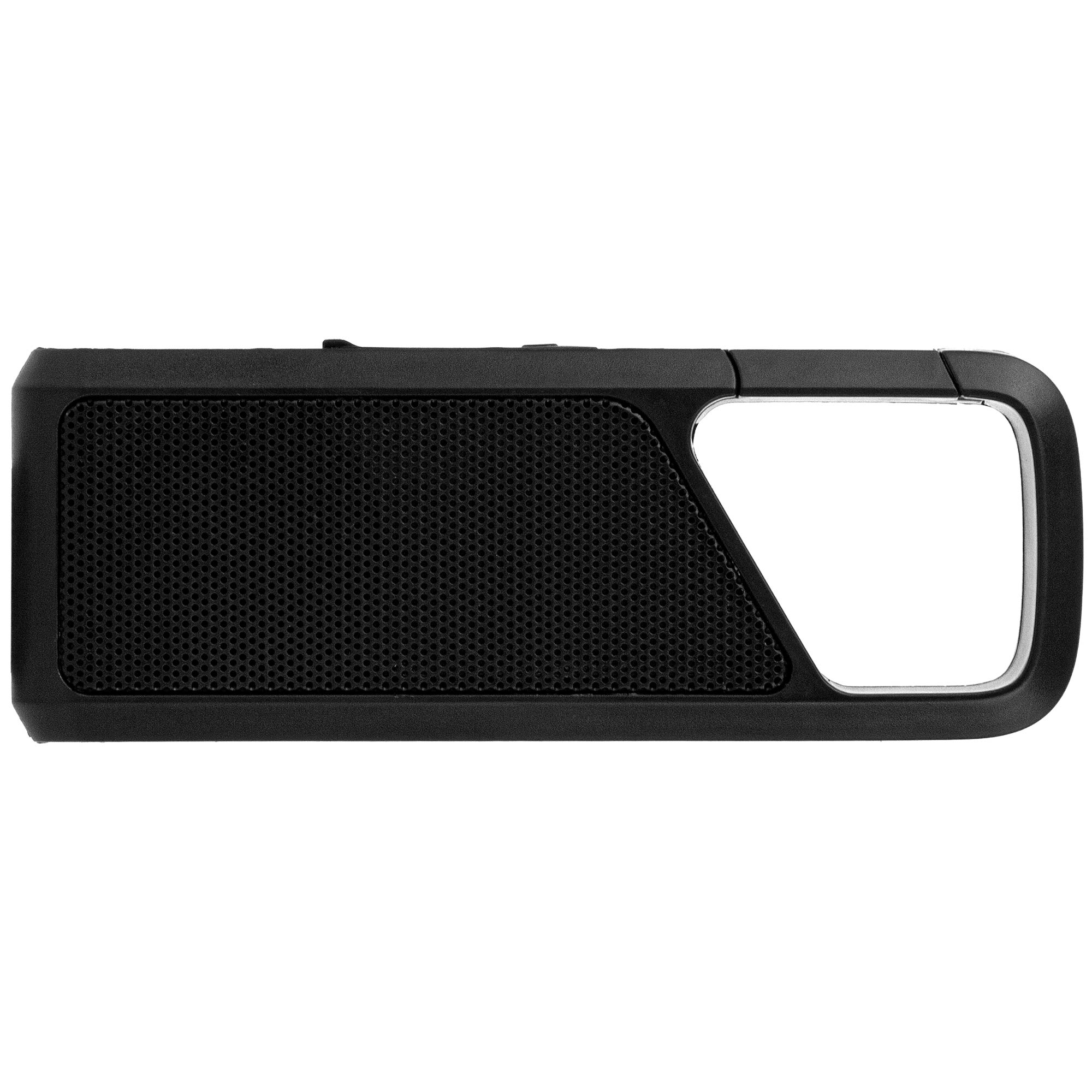 2-Watt Waterproof Bluetooth Speaker w/Built-In Carabiner - 2