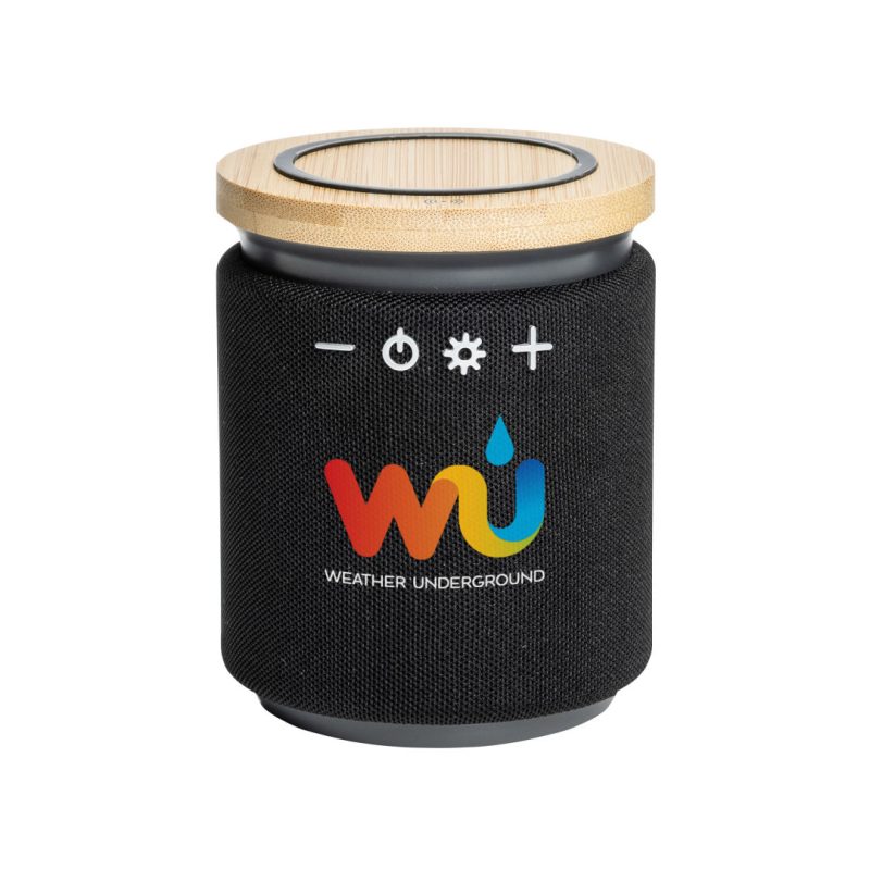 Amitola Color Changing LED Speaker w/Wireless Charger - 3