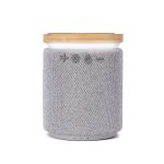 Lex Bamboo Wireless Speaker w/Phone Charger - 2
