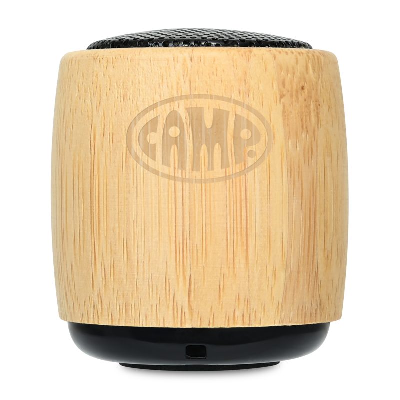 Reed Mini Circle Wireless Speaker - Bamboo - 3