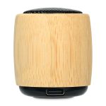 Reed Mini Circle Wireless Speaker - Bamboo - 4