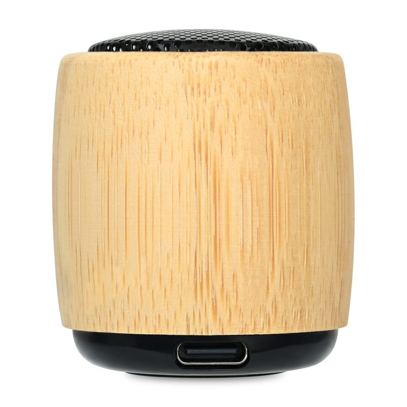 Reed Mini Circle Wireless Speaker - Bamboo - 4