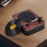 Turntable Wireless Speaker With Custom Record Envelope - 4
