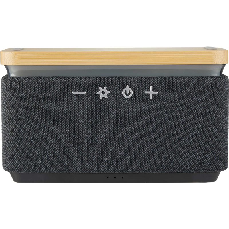 Boost Fabric and Bamboo Wireless Charging Speaker - 8