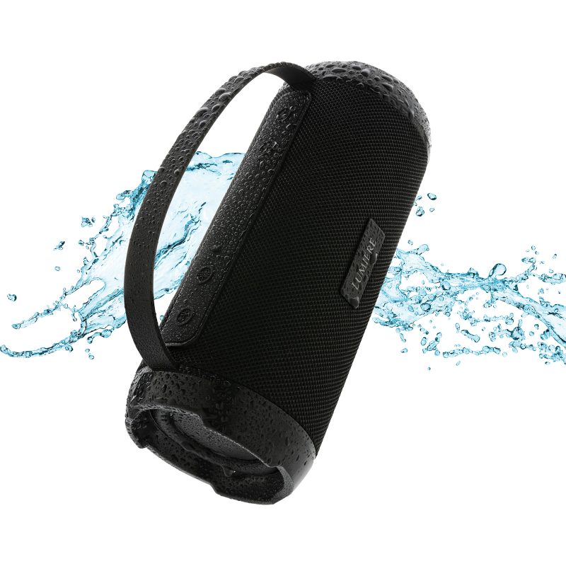 Recycled Plastic Soundboom Waterproof 6W Speaker - Black - 3