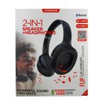 HyperGear Flip 2-in-1 Wireless Headphones + Speaker - 3