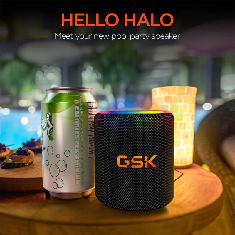 HyperGear Halo Waterproof LED Wireless Speaker - 4