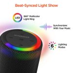HyperGear Halo XL Waterproof LED Wireless Speaker - 3