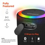 HyperGear Halo XL Waterproof LED Wireless Speaker - 9
