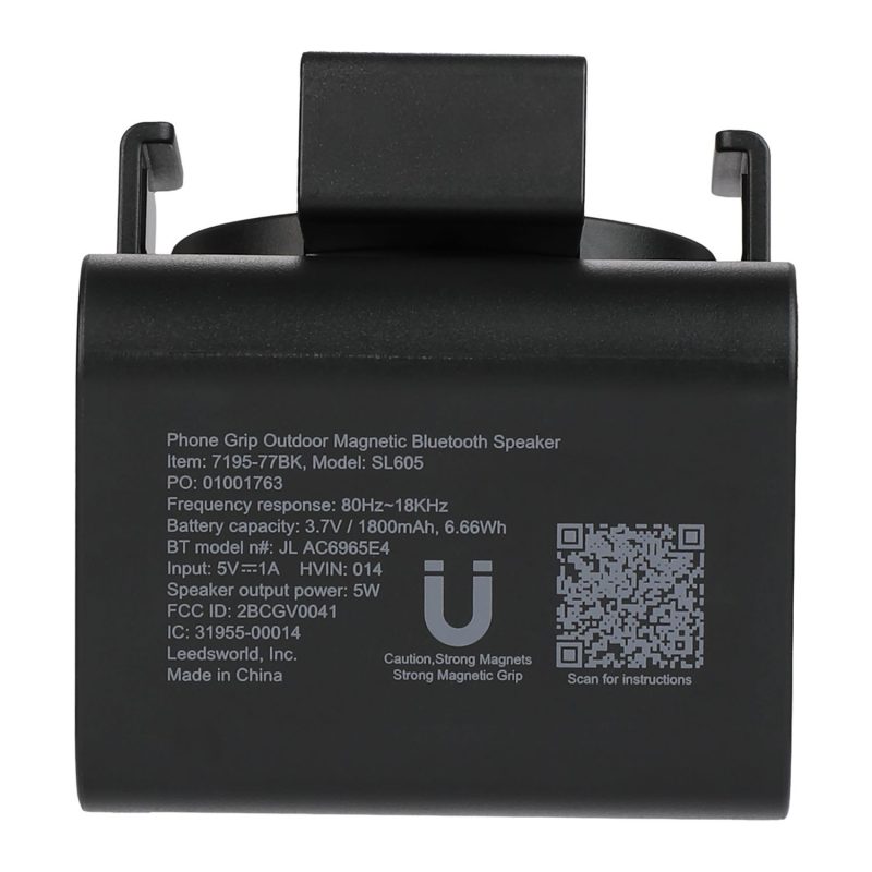 Phone Grip Outdoor Magnetic Bluetooth Speaker - 4