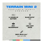 Skullcandy Terrain Mini 2 Bluetooth Speaker - 4