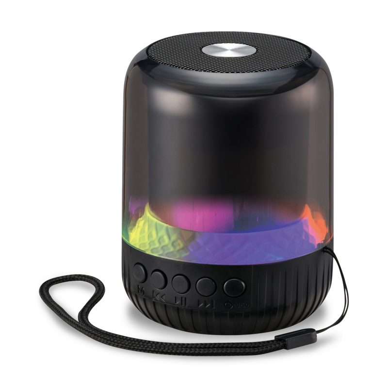 iLive Mini Light Wireless Speaker - Black - 3