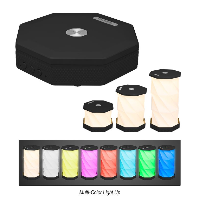 Illumates™ Folding Lamp With Speaker & Sound Machine - 1